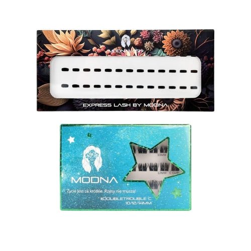 #doubletrouble 10/12/14mm skręt C gotowe kępki do aplikacji