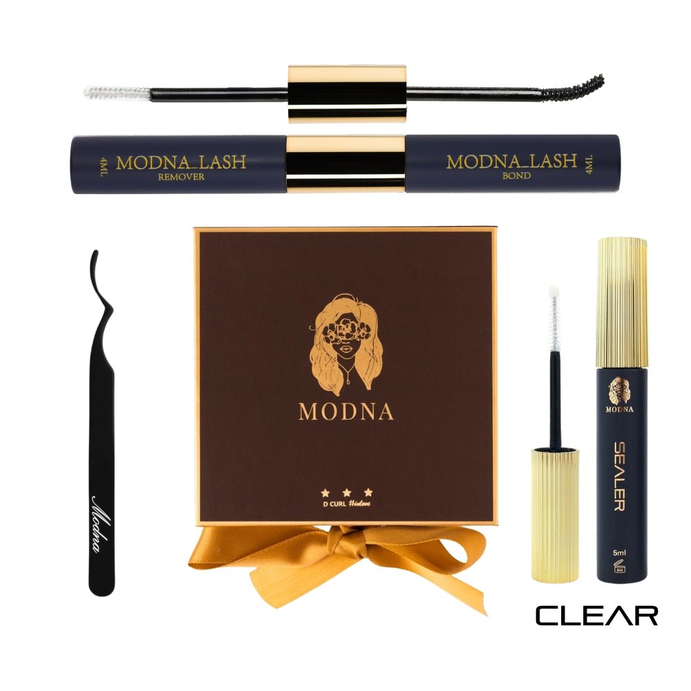 inlove brown skręt D 10/12/14 starter kit - Modna Lash