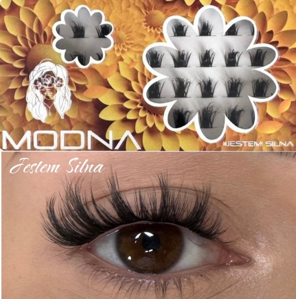silna 10/12/14/16 C/CC kaszmir - Modna Lash
