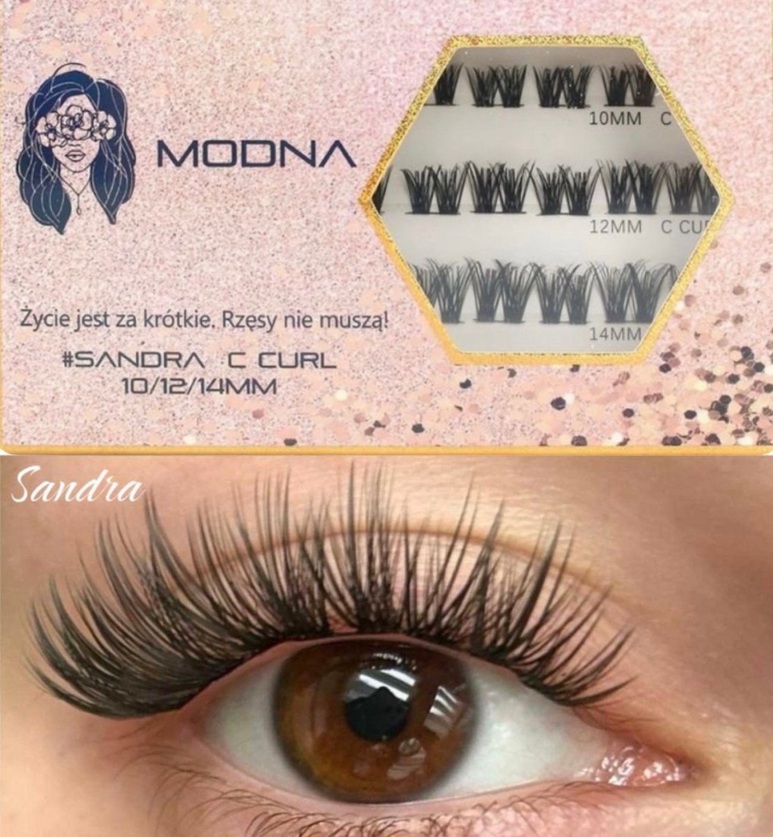 sandra 10/12/14 C jedwab - Modna Lash