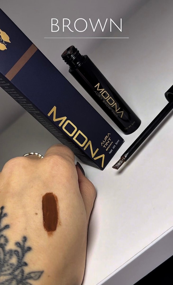 Henna do brwi - Brąz - Modna Lash