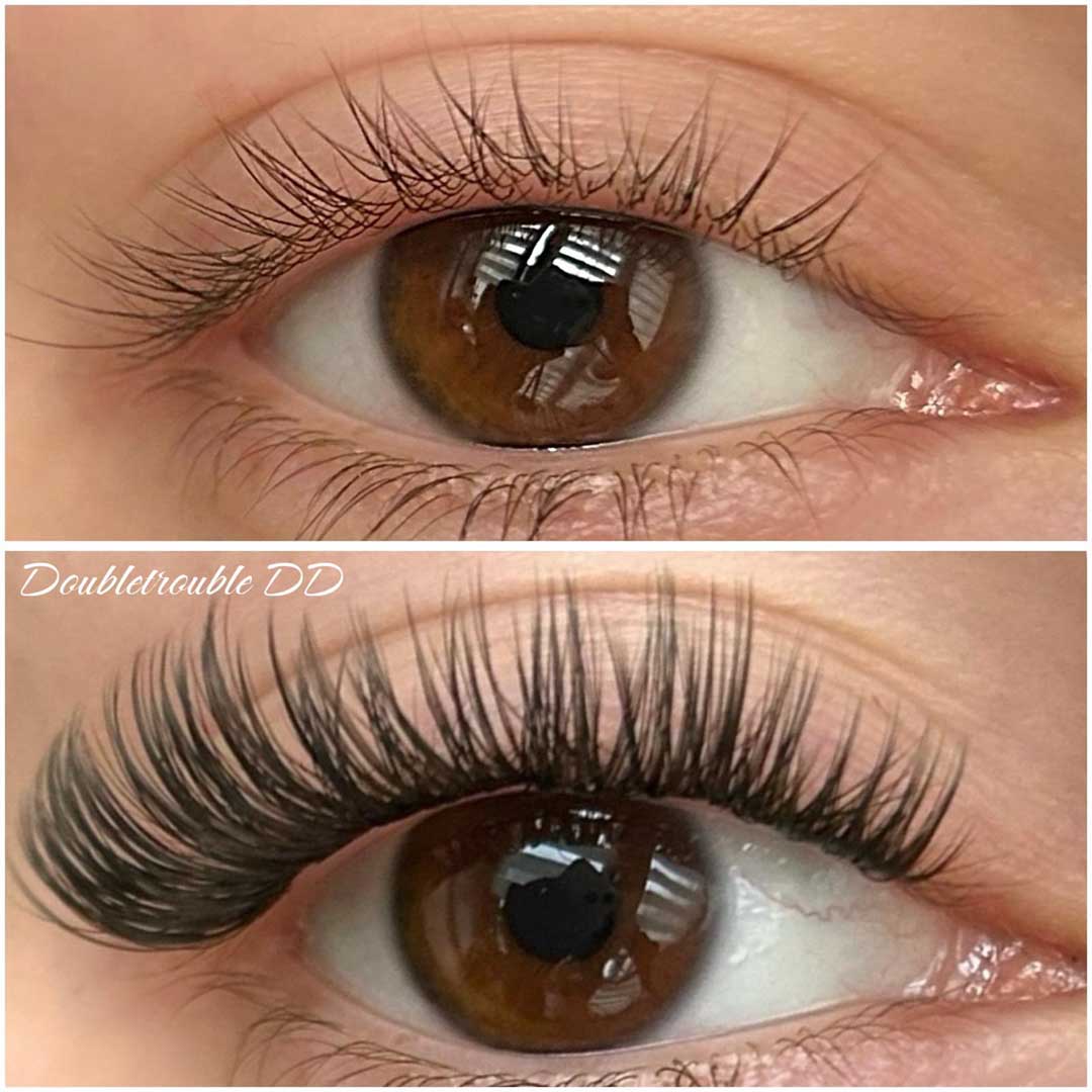 doubletrouble DD gotowe kępki do aplikacji - Modna Lash