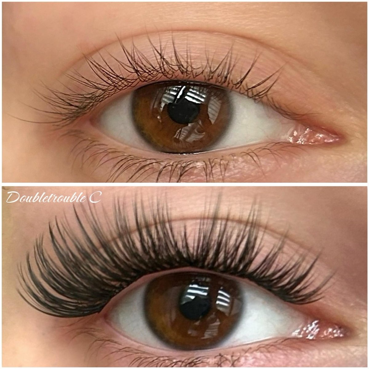 doubletrouble 10/12/14 C rzęsy jedwabne - Modna Lash